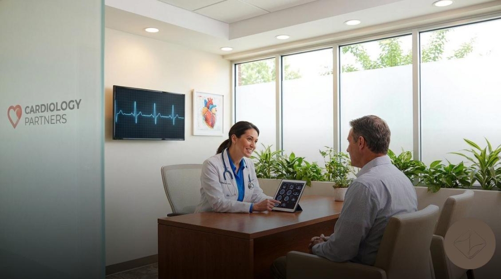 Acompanhamento cardiológico especializado com a Dra. Luciana Gouveia focado no risco cardiovascular na menopausa e na avaliação de sintomas como palpitações e dor no peito por estresse;avaliação cardiológica antes da terapia de reposição hormonal