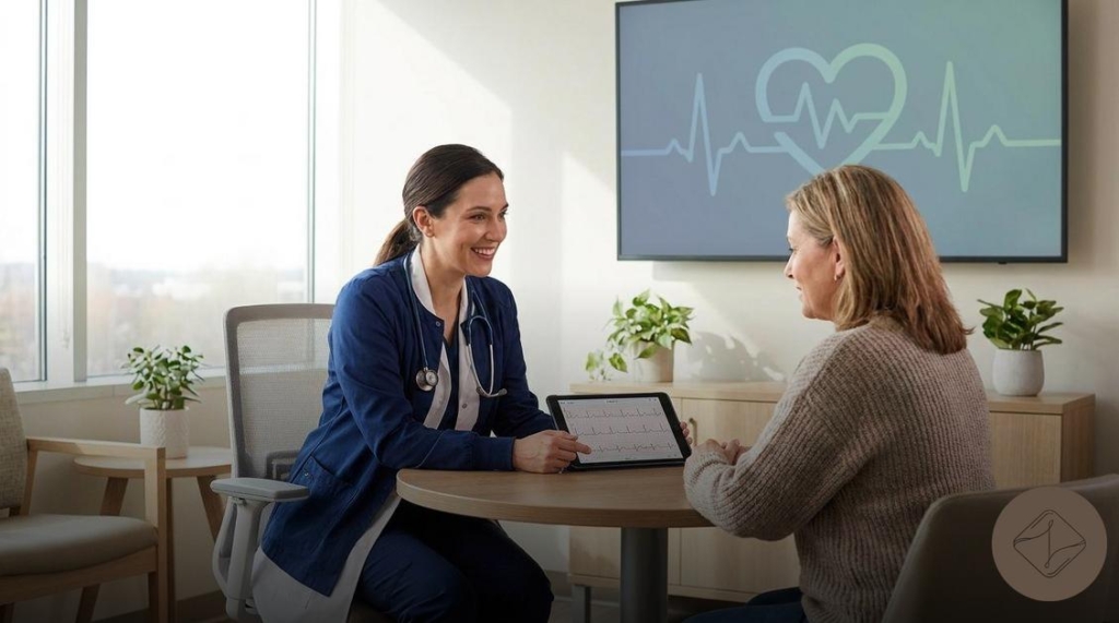 Dra. Luciana Gouveia CRM-MS 6582 RQE 4024/4506 é cardiologista em Dourados-MS;prevenção de infarto feminino e estilo de vida