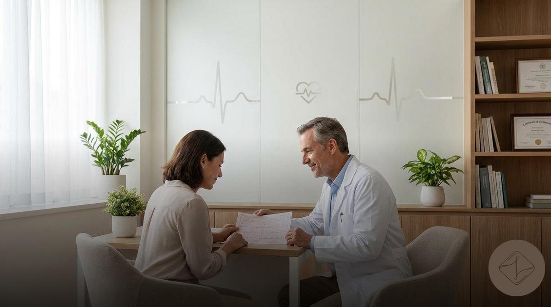 Dra. Luciana Gouveia CRM-MS 6582 RQE 4024/4506 é cardiologista em Dourados-MS;consulta cardiológica com exames no consultório